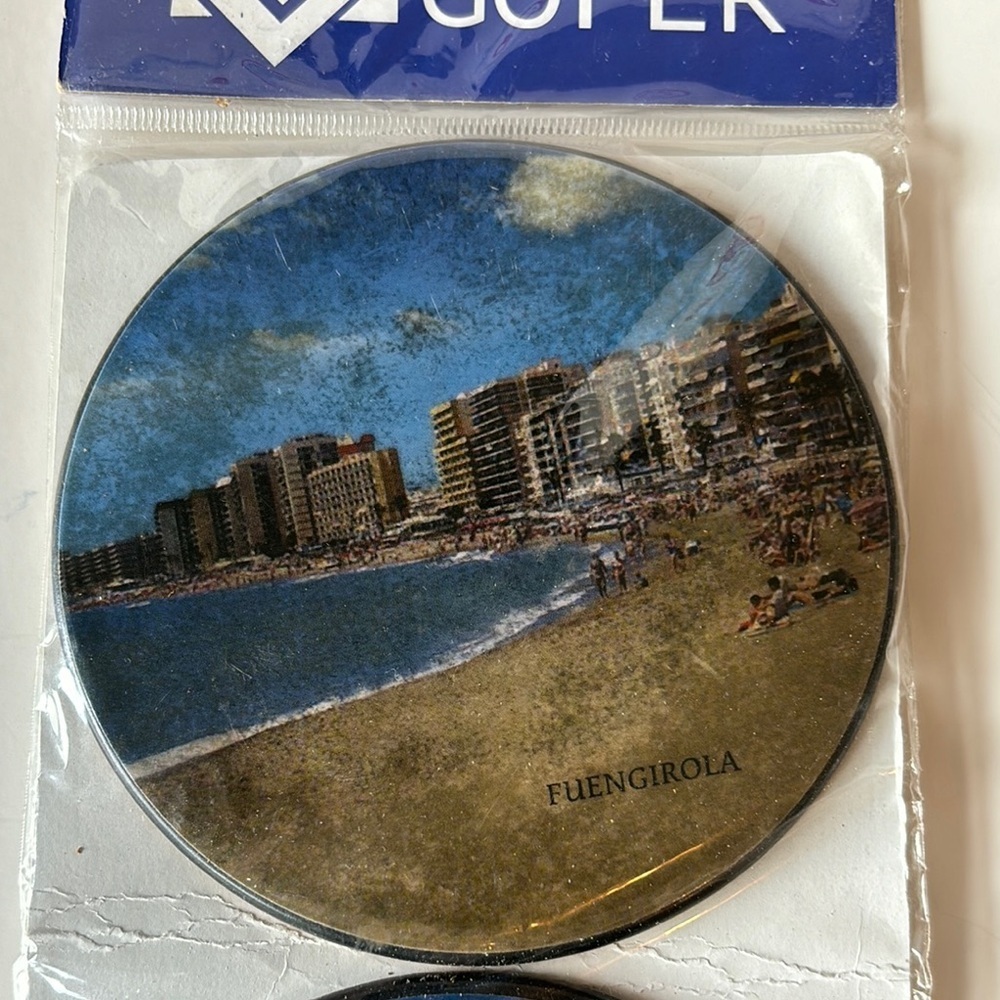⭐️Blue Scenic Coasters Set - Picture 6 of 8